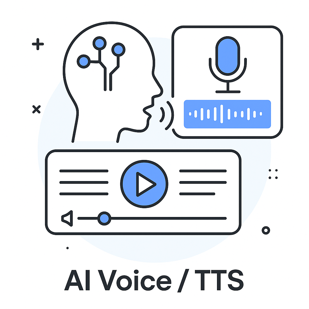 AI Voice / TTS illustration